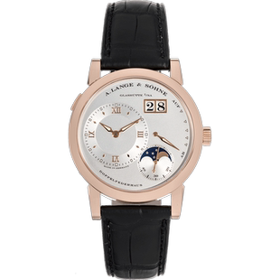 [9.8新]朗格LANGE 1系列18K玫瑰金手动机械手表男109.032