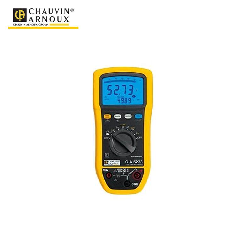 法国CA6000数双显万用表C.A5273电压电流测量功能10mV和1mA