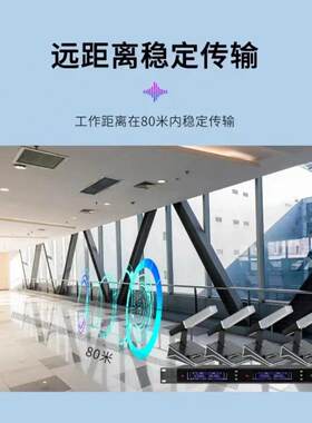灵犀达 视频会议无线麦克话筒 四通道无线短杆话筒LXD-JS304A