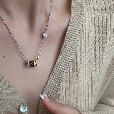 Tricolor Tang Grass Pattern Passepartout Flower Pig Nose Cha