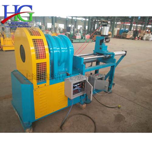 全自动注浆尖头机小导管铁管缩尖机隧道支护金属管数控缩管机