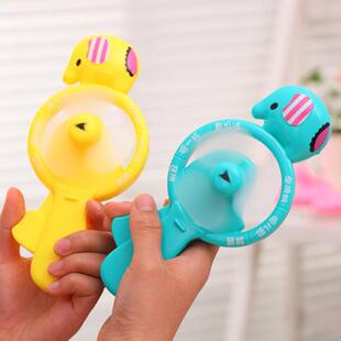 Cartoon friendly Happy Elephant Fan Eco Press Little Hand