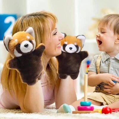 Racoon Puppet Cats Puppet Wrestler Interactive Cat