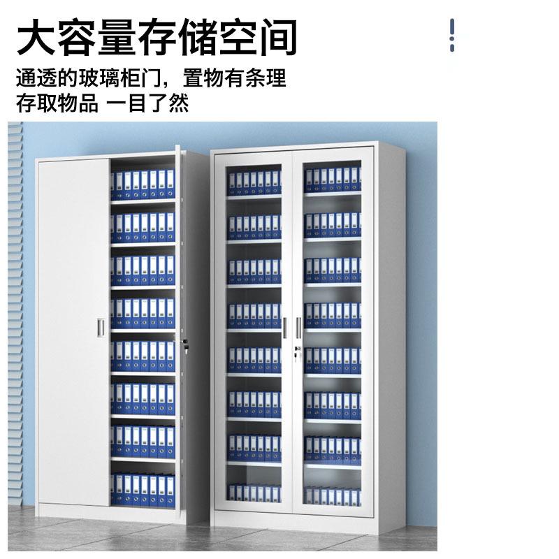 现代文件柜 铁皮柜 档案柜办公资料柜子文件整理柜工厂直销加厚