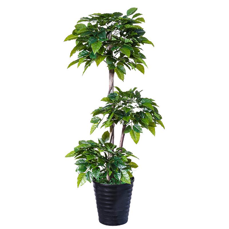仿真植物盆栽摆件北欧风塑料假树盆景客厅摆设落地花室内植物摆饰