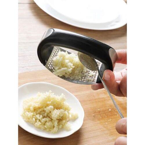 Stainless Steel Garlic Press Manual Mincer Chopping Tools