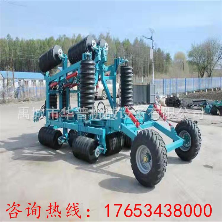 大型小麦镇压器燕麦压实机自走式镇压器四轮保墑压实器保墑增压器
