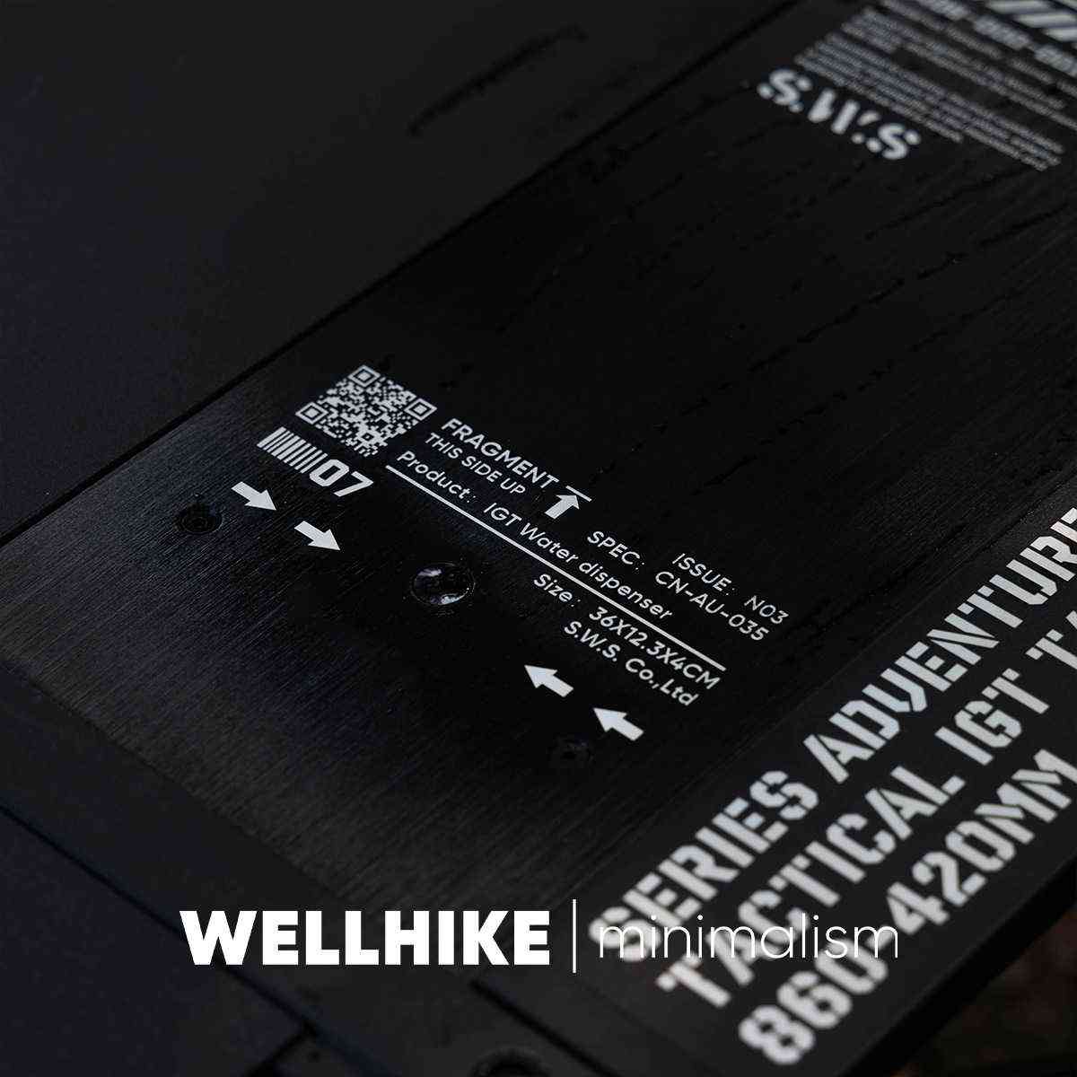 户外露营IGT0.5单元上水器隐藏式电动上水铝合金桌板半单元抽水器