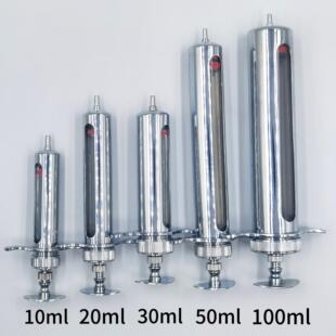 注射器不锈钢金属兽用连续注射注器猪用疫苗针管牛羊宠物针筒针器