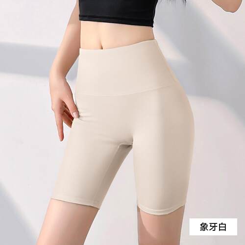 Running, fitness shorts, high waisted elastic leggings for