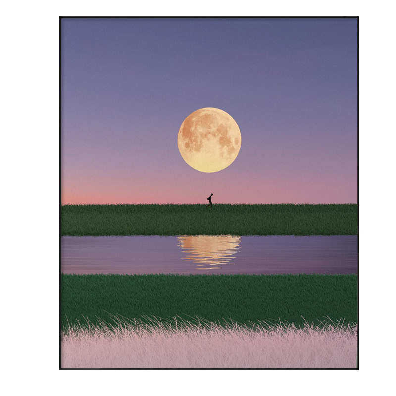 装饰画客日出卧室海上咖啡馆酒店风景系挂画现代黄昏抽象餐厅,家居饰品,现代装饰画,淘宝优惠券,粉丝福利购,淘宝优惠卷