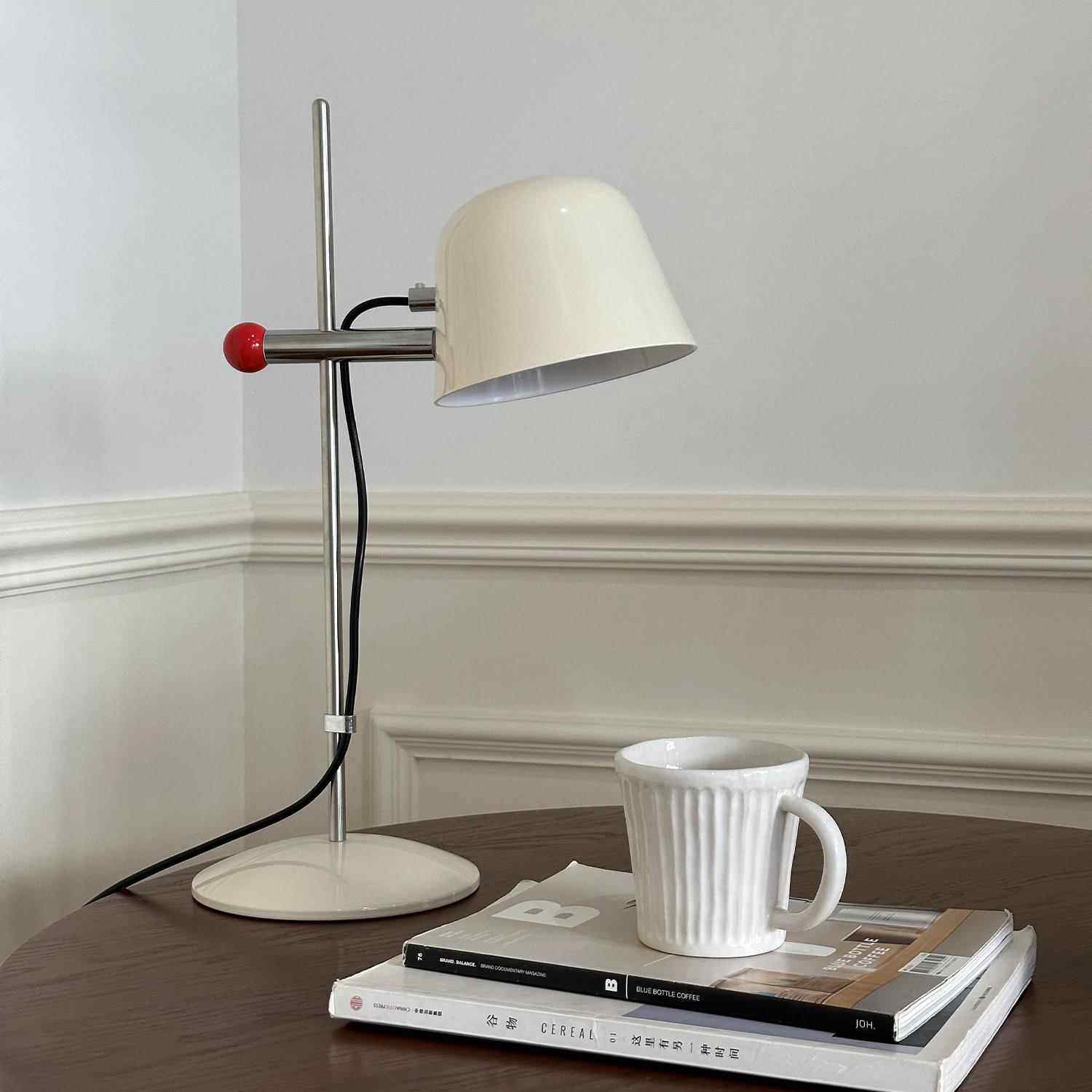 树的岛Tree设计师款升降台灯中古不锈钢旋转书桌面床头灯氛围高级