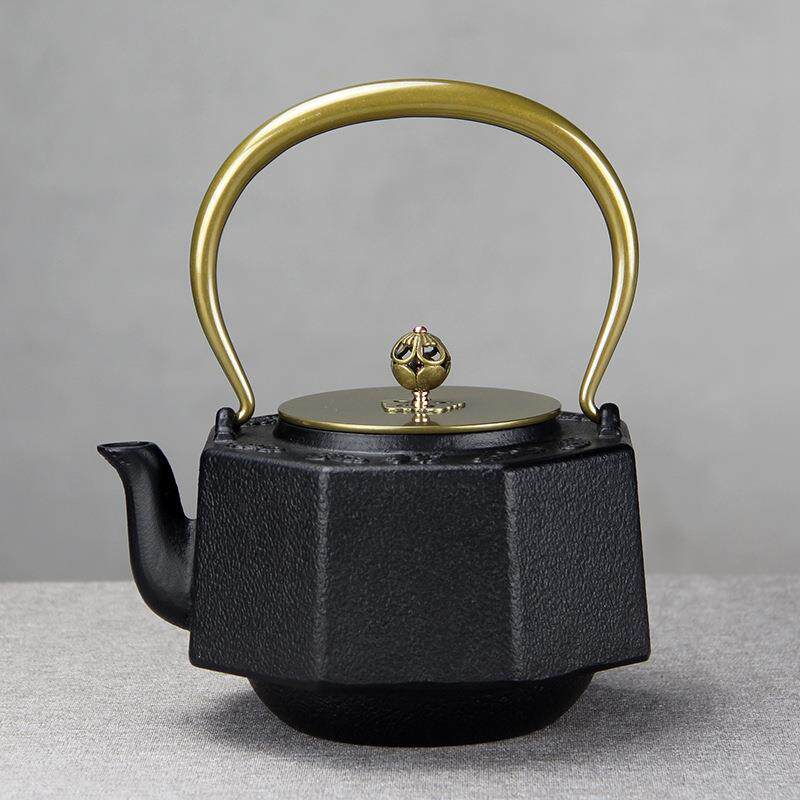 铁壶茶壶茶煮茶器家用室内烧水喝茶泡茶壶电陶炉围炉罐罐茶具套装