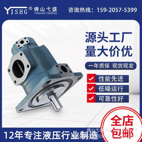 叶片泵SQP41-30 35 38 42 50 57 60 66 75-7 8-86CC-18压铸机油泵