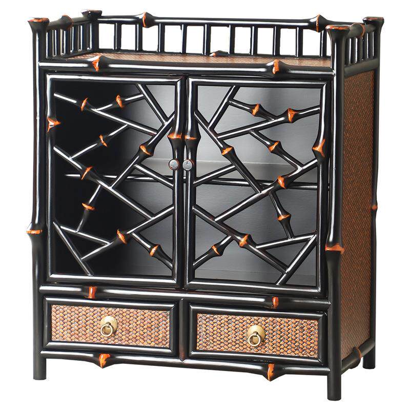 竹制复古茶具置物架博古架收纳架子摆件竹席面茶盘摆盘手工竹编