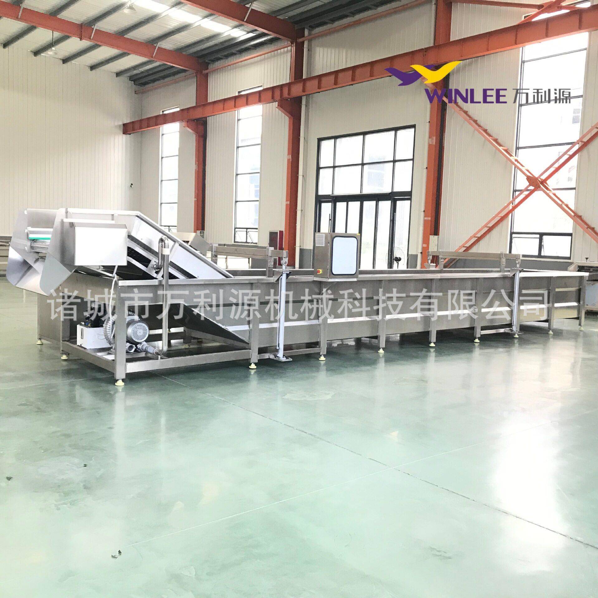 万利源鱿鱼低温气泡解冻线鱼虾无损不锈钢解冻机保持色泽新鲜