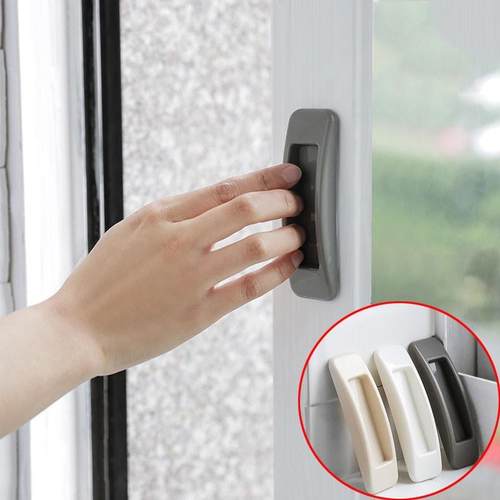 无打孔推拉门拉手简易玻璃门门窗抽屉拉手粘贴推拉门柜门拉手免钉