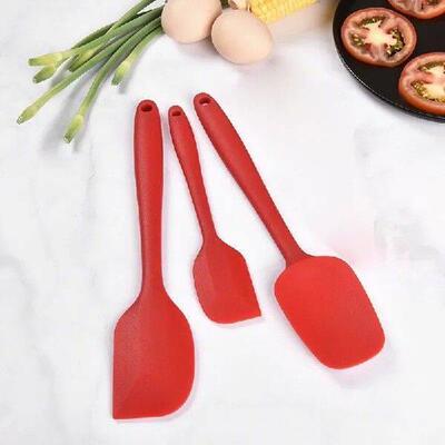 Baking Utensils Food Grade Silicone Scraper Three Piece