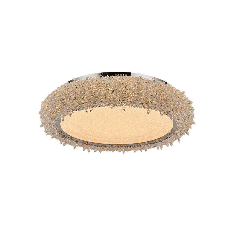 定制水晶吸顶灯轻奢风简约水晶灯高级感大厅全屋别墅云朵吸顶灯,家装灯饰光源,智能吸顶灯,淘宝优惠券,粉丝福利购,淘宝优惠卷