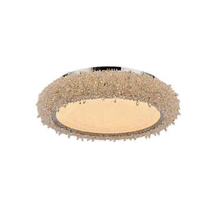 定制水晶吸顶灯轻奢风简约水晶灯高级感大厅全屋别墅云朵吸顶灯