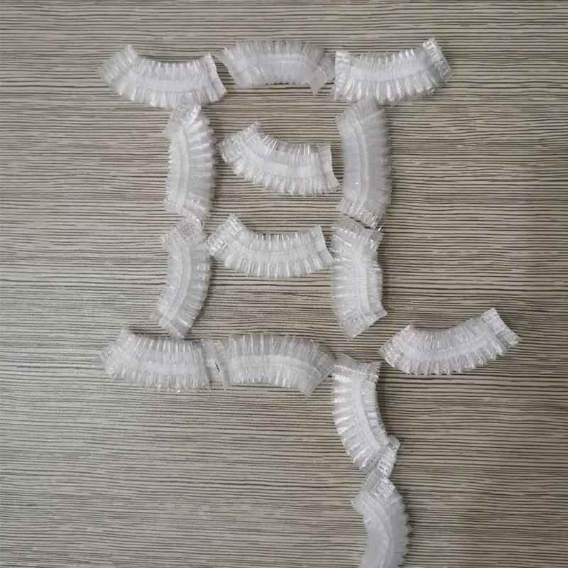 一次性E塑料染发防色朵套制造防尘机松EDTP紧耳麦克风套机械设备