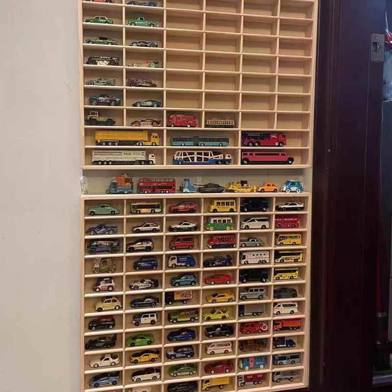 1:多美卡风火4轮模型收型纳架小汽车模展6GLA示柜火柴盒跑车收纳