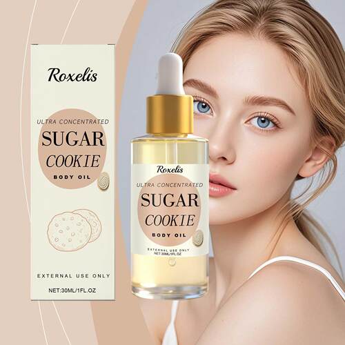 Sweet Cookie Scented Intense Aroma Body Oil - Moisturizing,