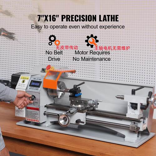 2023新款无皮带传动金属加工车削车床微型家用木工桌上机床佛珠机