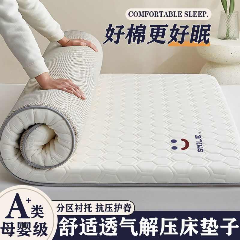 乳胶床垫软垫家用卧室床褥垫子被学生宿舍单人租房专用海绵榻榻米