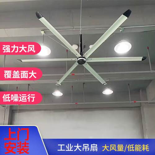 工场业永磁大吊CLT扇家车温间厂房体育仓库物流通厂风降工业大风