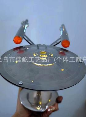 爆款星际迷航Ente1rrise01:37300飞船模型摆p件