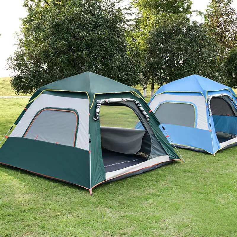 露营折叠野营防暴全自动帐帐篷加厚弹开野餐便携式野外户外雨防晒