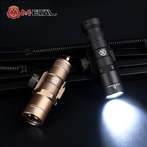 ME战术沃德森手电筒M300B强光LED户外照明手电筒鼠尾长点亮20MM导