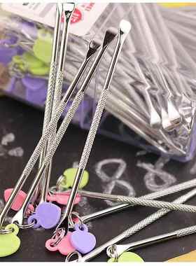 金达日美70117瓶装耳勺日美桃心耳挖不锈钢耳扒创意小礼品