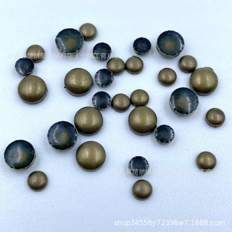 饰片图烫diy印贴直铜片烫烫热烫珠钻钻中高服装特高饰品铜钉厂家