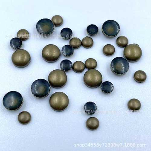 特高中高铜钉铜片烫饰服装DIY钻贴珠片烫图烫钻热烫印饰品厂家直