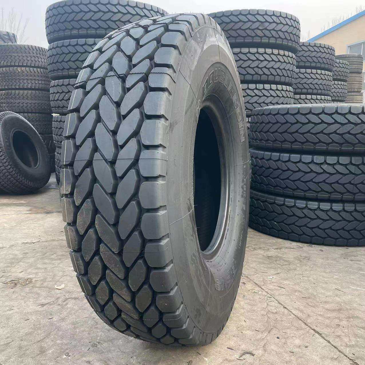 双钱吊车轮胎385/95R25 1400R25全钢越野工程起重机轮胎送密封圈