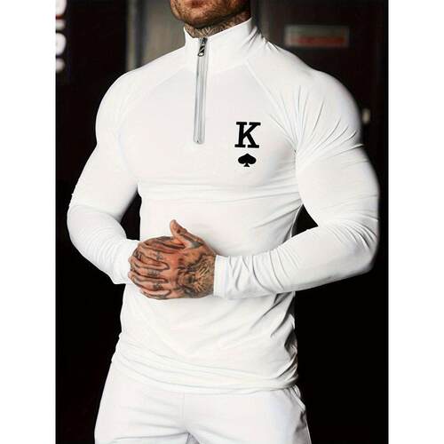 Z 98738 Men's Compression Long Sleeve 速干弹压缩长袖