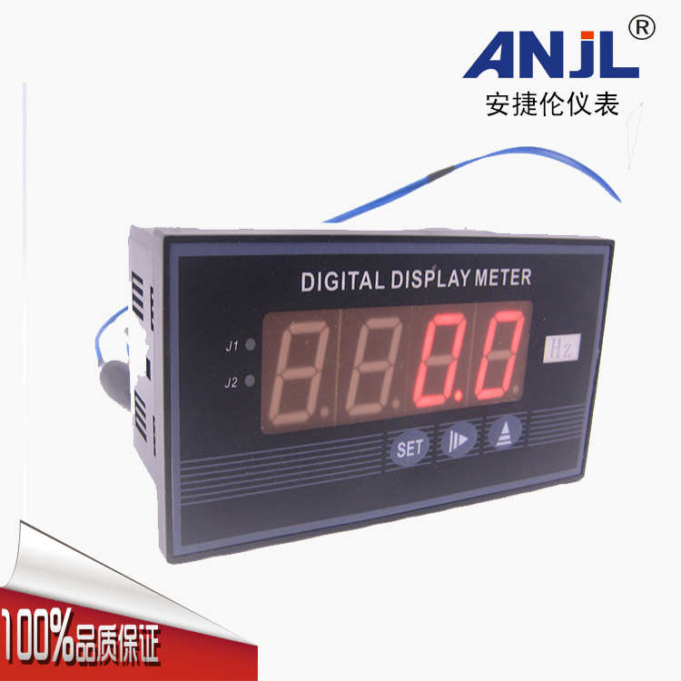 厂家直销 160*80 测量交流工频0-400HZ  精度高  智能数显频率表