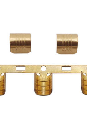 固川DJ454C端子压线扣U型散连带黄铜酸洗汽车连接器 接线端子