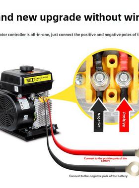 电动汽车增程器48V60V72V三轮车四轮汽车充电汽油发电机智能增程