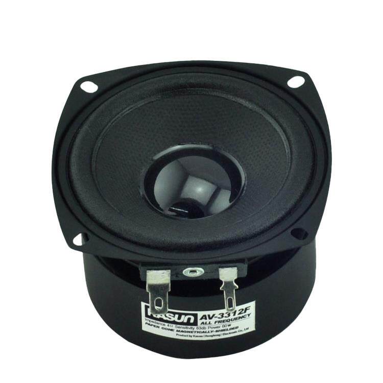 佳讯AV-3312F家用音箱音响3寸全频防磁喇叭
