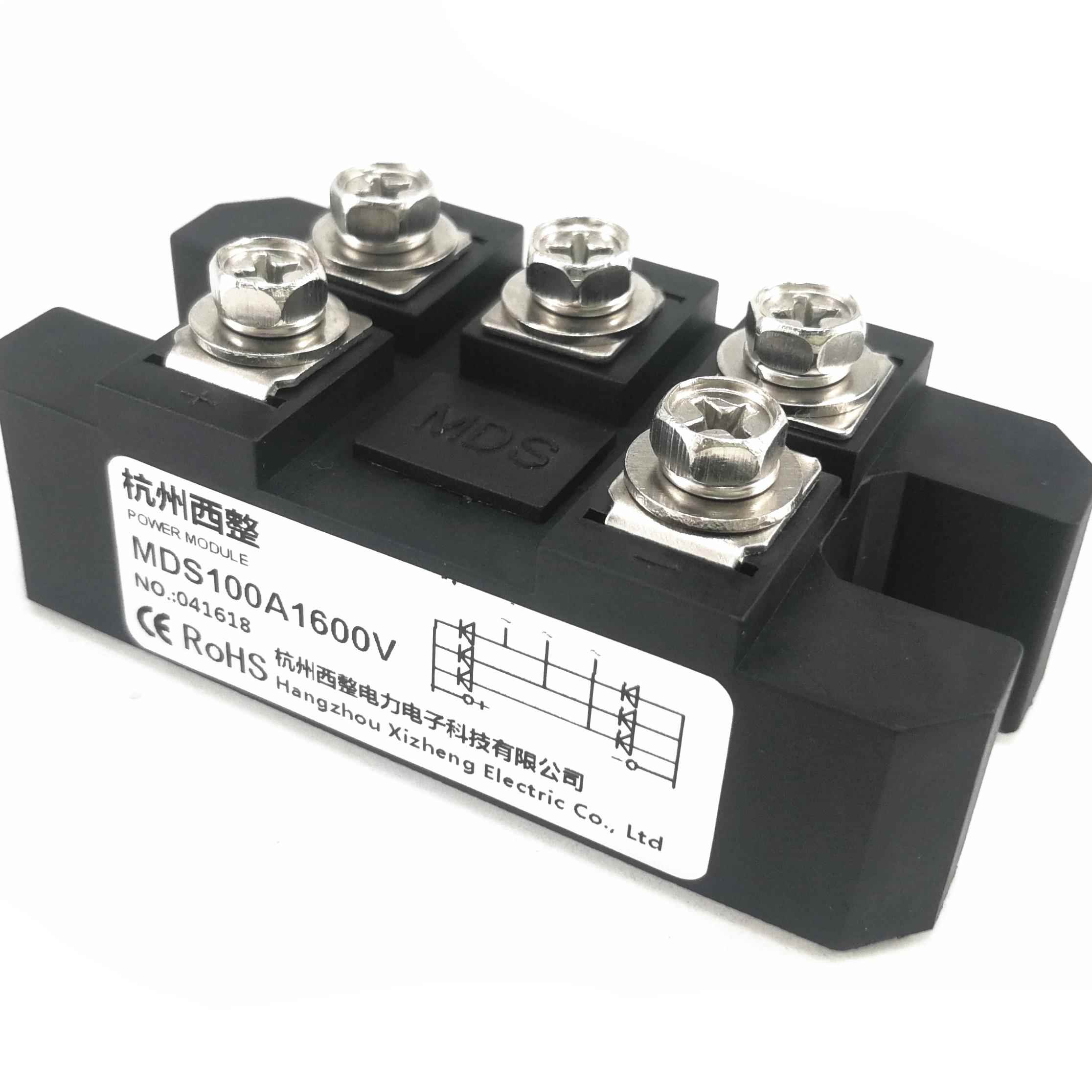 三相整流桥模块100A MDS150A1600V 200-16 电动车增程器专用 300A