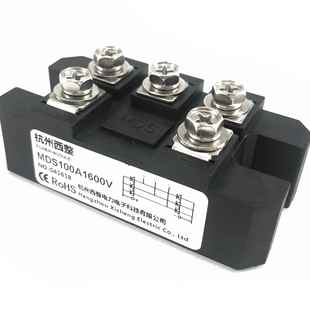三相整流桥模块100A MDS150A1600V 200-16 电动车增程器专用 300A