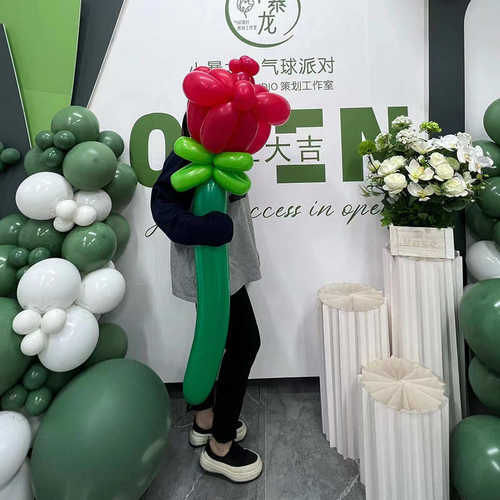 V牌660加厚魔术长条乳胶魔术气球造型加粗卡通造型气球DIY长条球