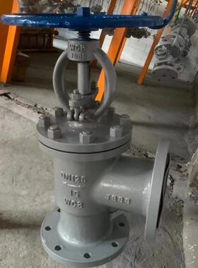 销售角式衬氟截止阀J44F46-16CDN40四氟阀门防腐蚀阀门