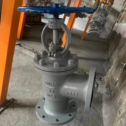 销售角式衬氟截止阀J44F46-16CDN40四氟阀门防腐蚀阀门
