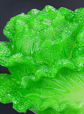 白大德仁厂直家供玉菜摆家居装饰摆设客厅店件铺开19413业礼品