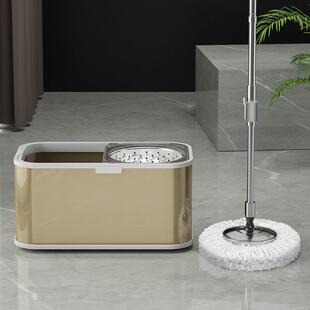 净污水分旋离拖把干手湿两用拖把转拖把桶家用自动懒甩干人796免