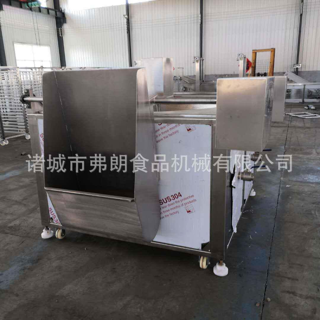 供应油面筋油炸机蚕豆黄豆油炸机食品油炸设备小鱼仔油炸机